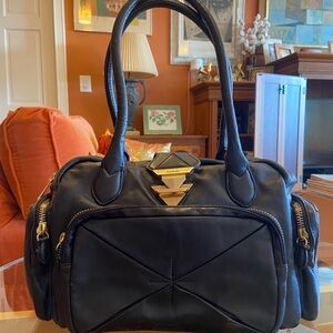 Botkier Black Leather Satchel